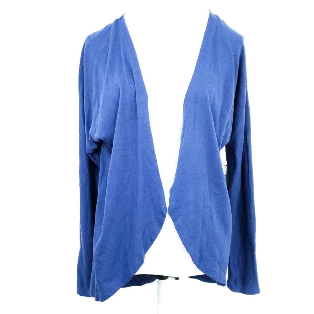 NEW Threads 4 Thought Cardigan Blue Cotton & Modal Women XS XSMALL
